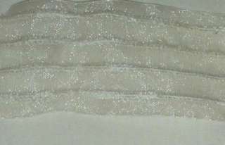 Sheer Organza Ivory Ribbon 10 Yd. x 1 5/8 Unwired 4310  