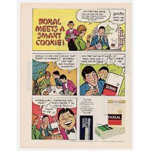   Doral Cigarette Smart Cookie Cartoon Print Ad (4039): Home & Kitchen