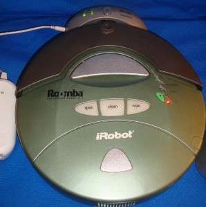 iROBOT ROOMBA VACUUM MODEL 4170. W/CHARGER STATION, BATTERY, VIRTUAL 