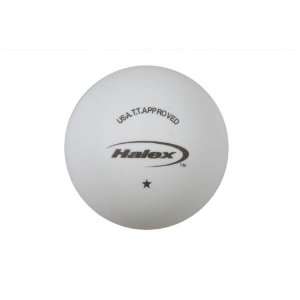  Halex Table Tennis Balls White