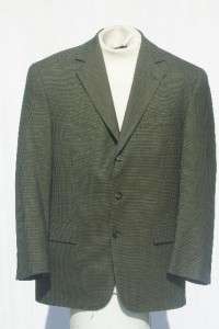 Gainfranco Ruffini 3 Button Blazer/Sportcoat Gray 42S  