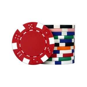  2 Tone Dice / Striped (11.5g)   Poker Chip Sports 