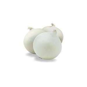  100 Heirloom Sweet Spanish (white) onion 