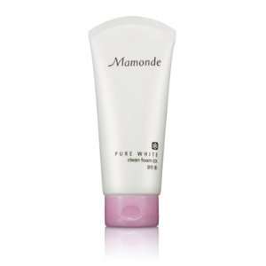  Korean Cosmetics_Mamonde Pure White Clean Foam EX_175ml 