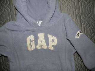 BABY GAP SIZE 12   18 MONTHS GIRLS FLEECE LAVENDER PULL OVER LONG 