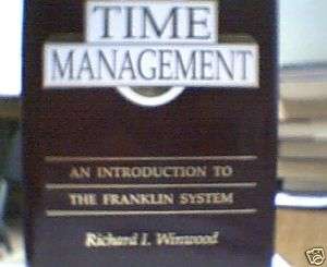 Time Management by Richard Winwood (1990)  