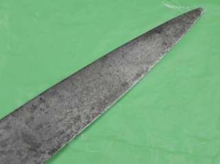 Antique 19 Century France French Huge Fighting Knife  