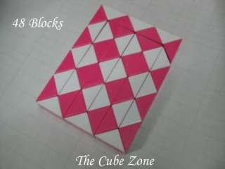 Rare 48 Blocks Rubiks Snake Rubiks Cube Puzzle  