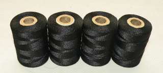 Black Extra Strong Nylon Thread Large Spools.3000 Mtr  
