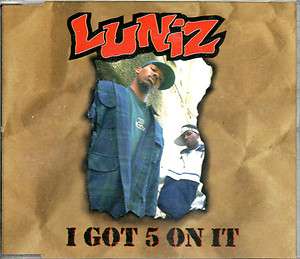 Luniz   I Got 5 On It   4 Track Maxi CD 1995  