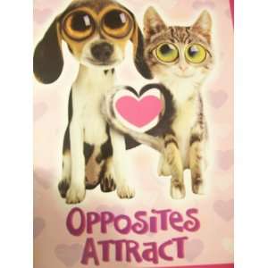   Kittrich Twisted Whiskers Folder ~ Opposites Attract: Office Products