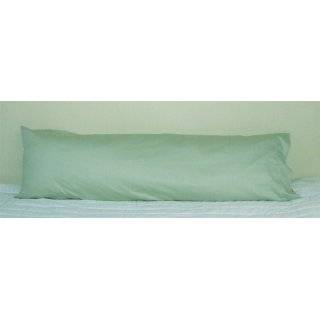 Body Pillow Pillowcase 100% Cotton, 300 Thread Count Color Sage Green