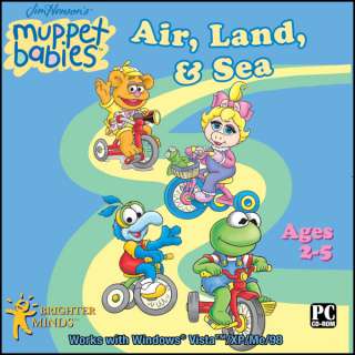 Muppet Babies Air Land Sea Ages 2 5 ~NEW~  