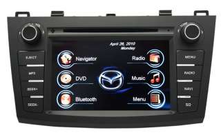 2010 New Mazda3 DVD player GPS Bluetooth Windows CE 6.0  