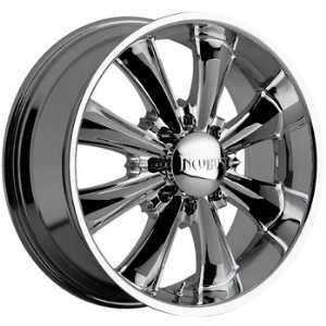 Akuza Game Over 20x9.5 Chrome Wheel / Rim 8x6.5 with a 10mm Offset and 