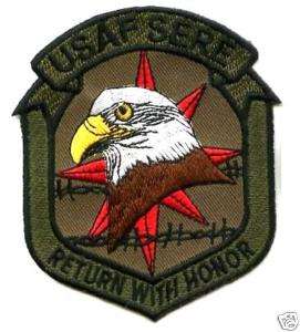 USAF SERE RETURN WITH HONOR TRAINING PROGRAM SERE PATCH  