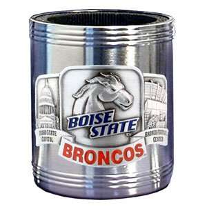 Boise State Broncos Stainless Steel Beverage Can Cooler   NCAA College 