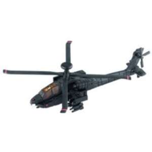  AH64 Black Apache Helicopter Snap Kit: Toys & Games