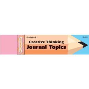  JOURNAL BOOKLET CREATIVE THINKING Toys & Games