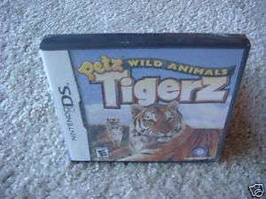 Petz Wild Animals    Tigerz (Nintendo DS) DSI NEW 008888163961  