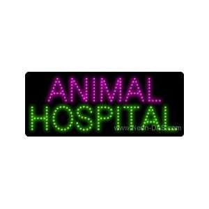 Animal Hospital LED Sign 11 x 27