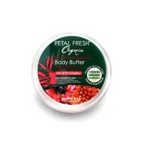   : Petal Fresh Organics Tea Tree Pomegranate Body Butter 6 oz: Beauty