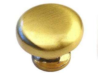 ROUND Gold Brushed Nickel Cabinet Knobs Pull 6063BG  