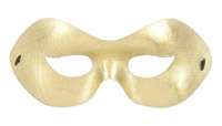 Gold Magique Half Mask   Mardi Gras Costume Accessories  