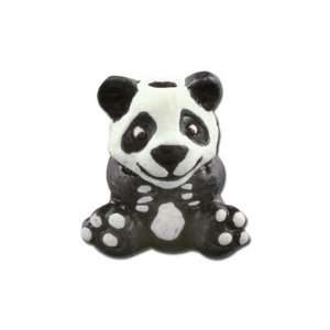  15mm Teeny Tiny Panda Ceramic Beads Arts, Crafts & Sewing