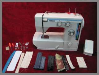 Heavy duty Necchi sewing machine sew up to 8 layers of Jeans and soft 