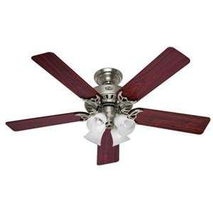  H 52 Brushd Nickl Ceiling Fan (20183)  : Office Products