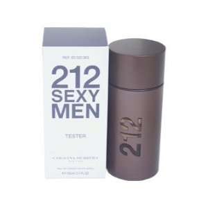 New 212 Sexy Men Carolina Herrera 3.4 Ounce Edt Spray Tester Oriental 