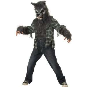    Boys Howling at the Moon Werewolf Costume   Large: Toys & Games