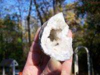 Quartz xls, Pyrite Geode (Keokuk, Iowa)21  