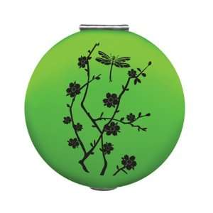  Wellspring Gifts Makeup Compact Mirror 2.75 Lime Blossom 