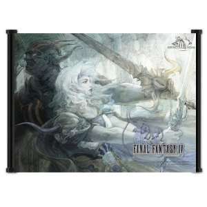  Final Fantasy IV Game Fabric Wall Scroll Poster (42x31 