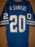   Mitchell & Ness 1993 Detroit Lions Barry Sanders Throwback Jersey 40 M