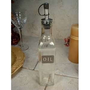  DLusso Medium glass oil bottle Modern design Health 