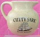 Cutty Sark Scots Whisky 14 ounce Ceramic Pitcher  