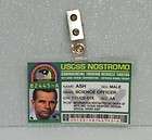 Aliens ID Badge USCSS Nostromo Science Officer Ash