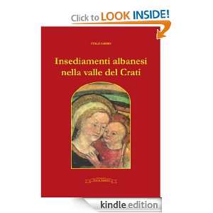 Insediamenti albanesi nella valle del Crati (Italian Edition) [Kindle 