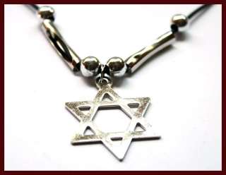 necklace MAGEN DAVID STAR pedant Judaica Israel judaism  
