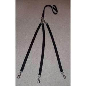   webbing, strong steel hardware, walk 1, 2 or 3 with one leash, large