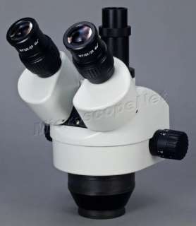 Trinocular Zoom Stereo Microscope Body Only 3.5X 90X  