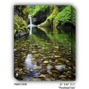  All Weather Art Punchowl Falls Print: Home & Kitchen