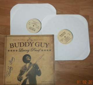 BUDDY GUY LIVING PROOF 74 YEARS YOUNG SIGNED ALBUM *PROOF 1  