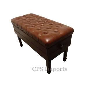   Leather Adjustable Artist Concert Piano Bench Musical Instruments