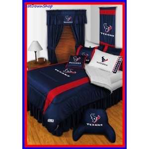  Houston Texans 5Pc SL Queen Comforter/Sheets Bed Set 