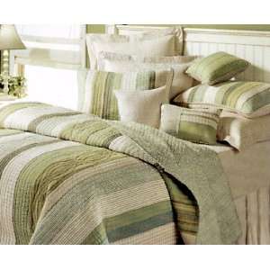  Vineyard Dream Stripe King Bed Quilt