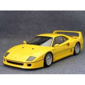  Ferrari F40 Yellow, 1/18 Toys & Games